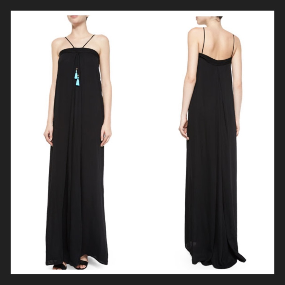 Karina Grimaldi Lotus Maxi Shift Dress